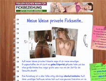 Tablet Screenshot of meine-fickseite.com